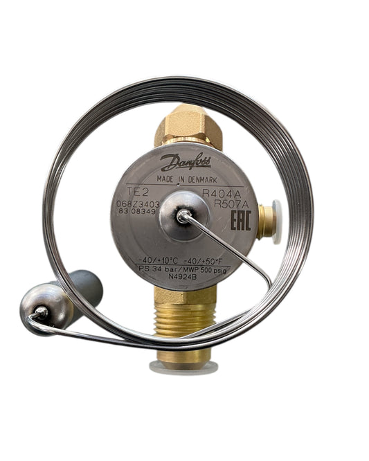 Válvula Expansión Termostática DANFOSS 068Z3403 TE2 R404A/R507A