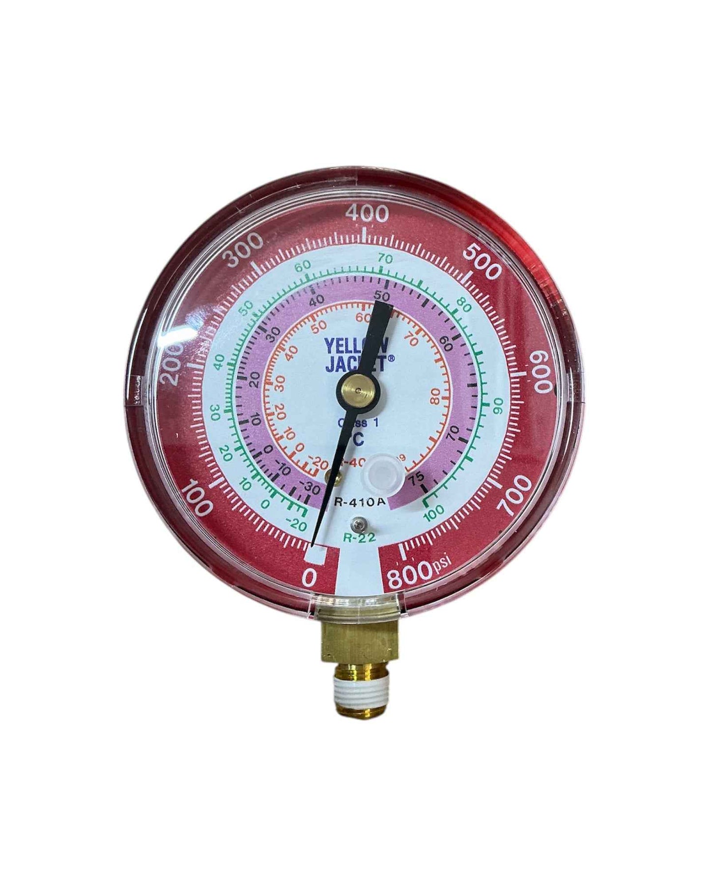 MANÓMETRO DE ALTA R22/404/410A YELLOW JACKET 49139