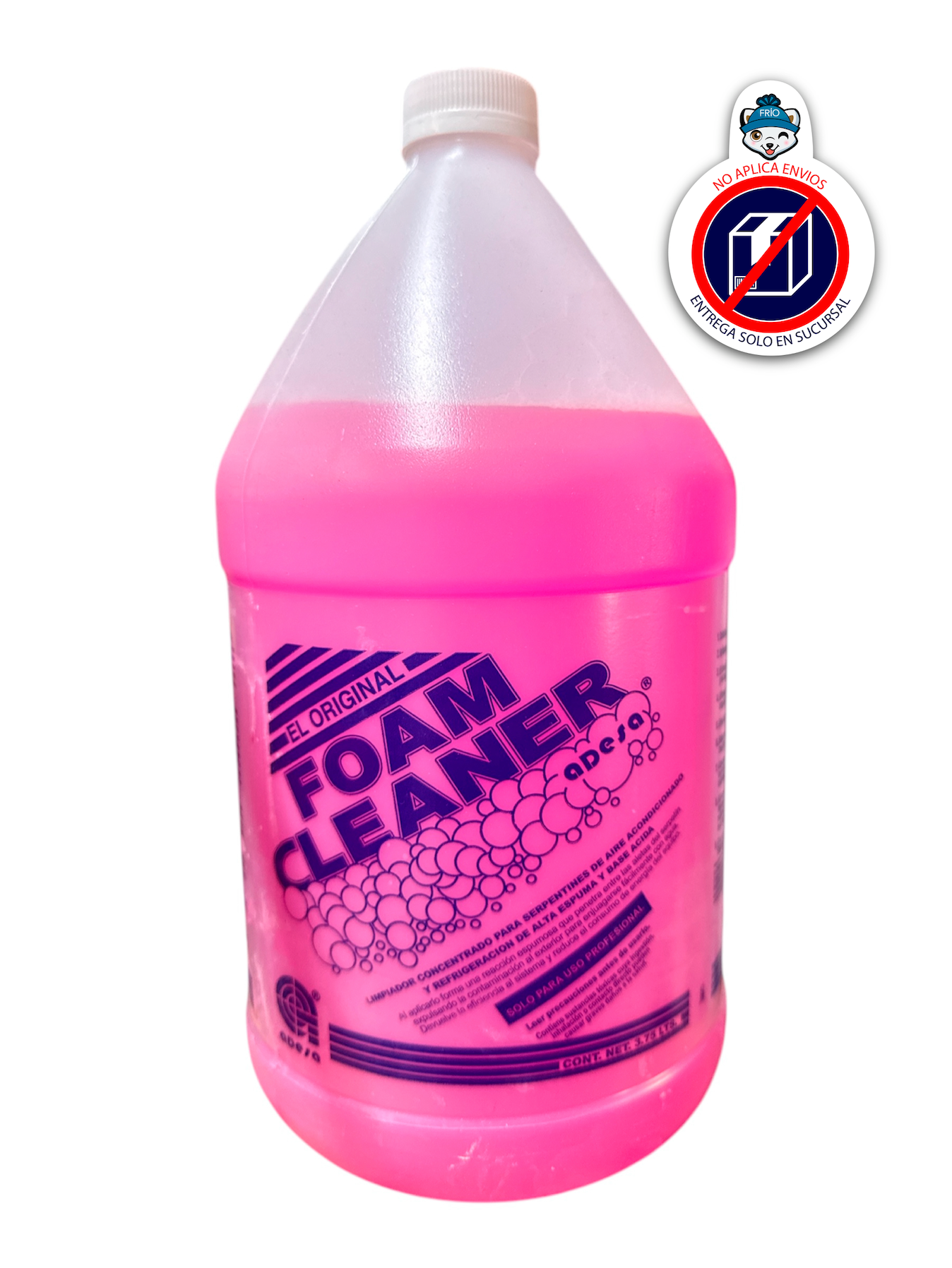 FOAM CLEANER LIMPIADOR 3.75 L (GALÓN)