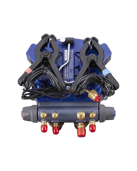 JUEGO DE MANIFOLD DIGITAL TITANMAX CON MOCHILA YELLOW JACKET 40880