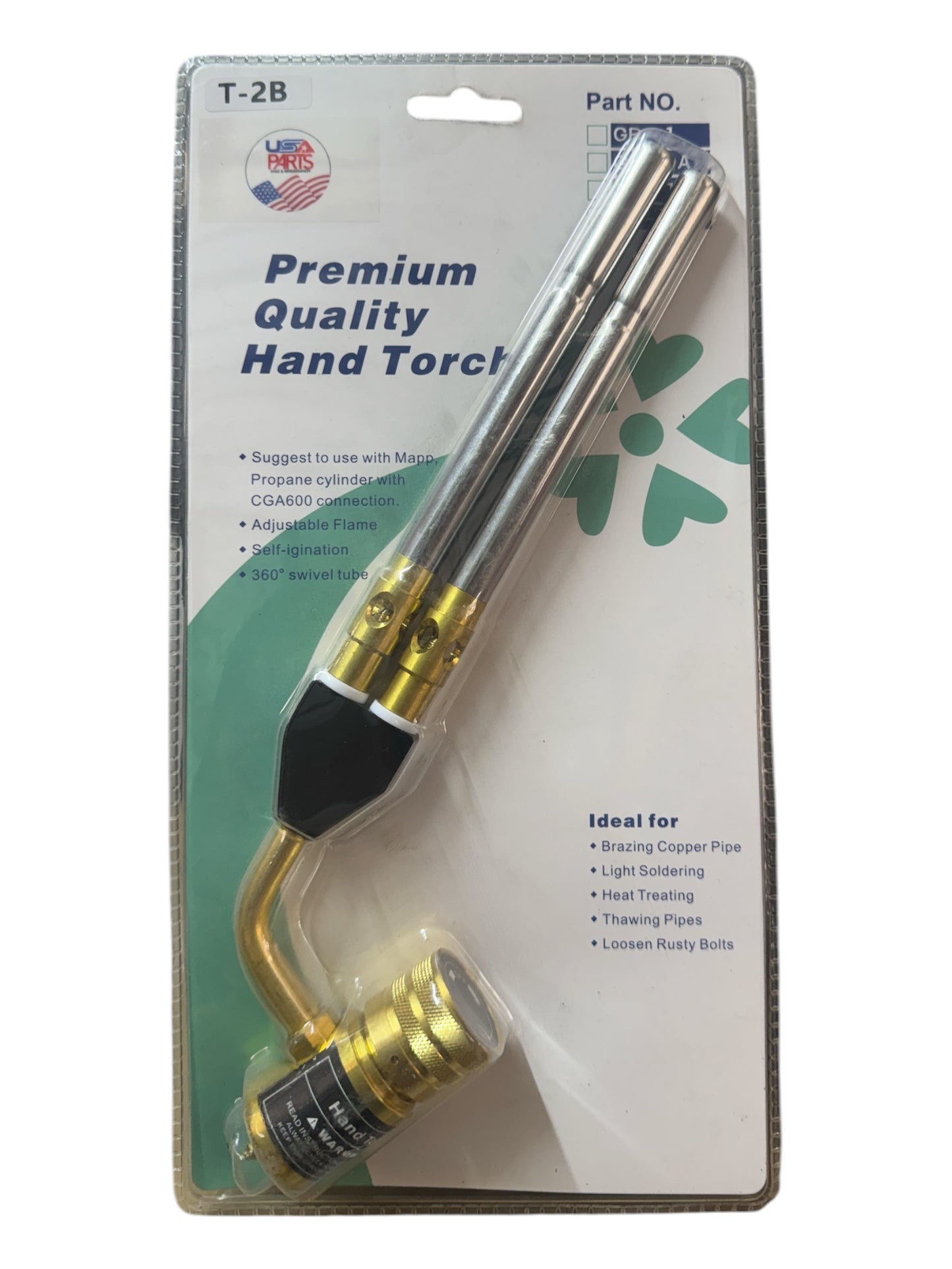ANTORCHA DE SOLDADURA DE GAS DOBLE CABEZA USA PARTS