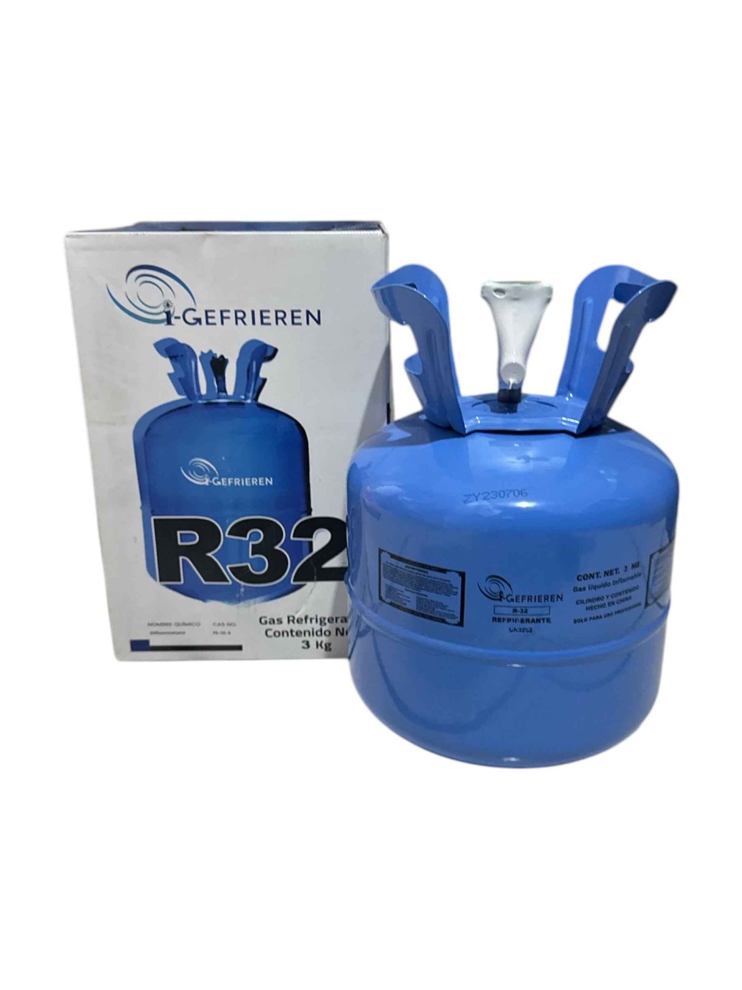 GAS REFRIGERANTE I-GEFRIEREN R-32 BOYA 3 KG