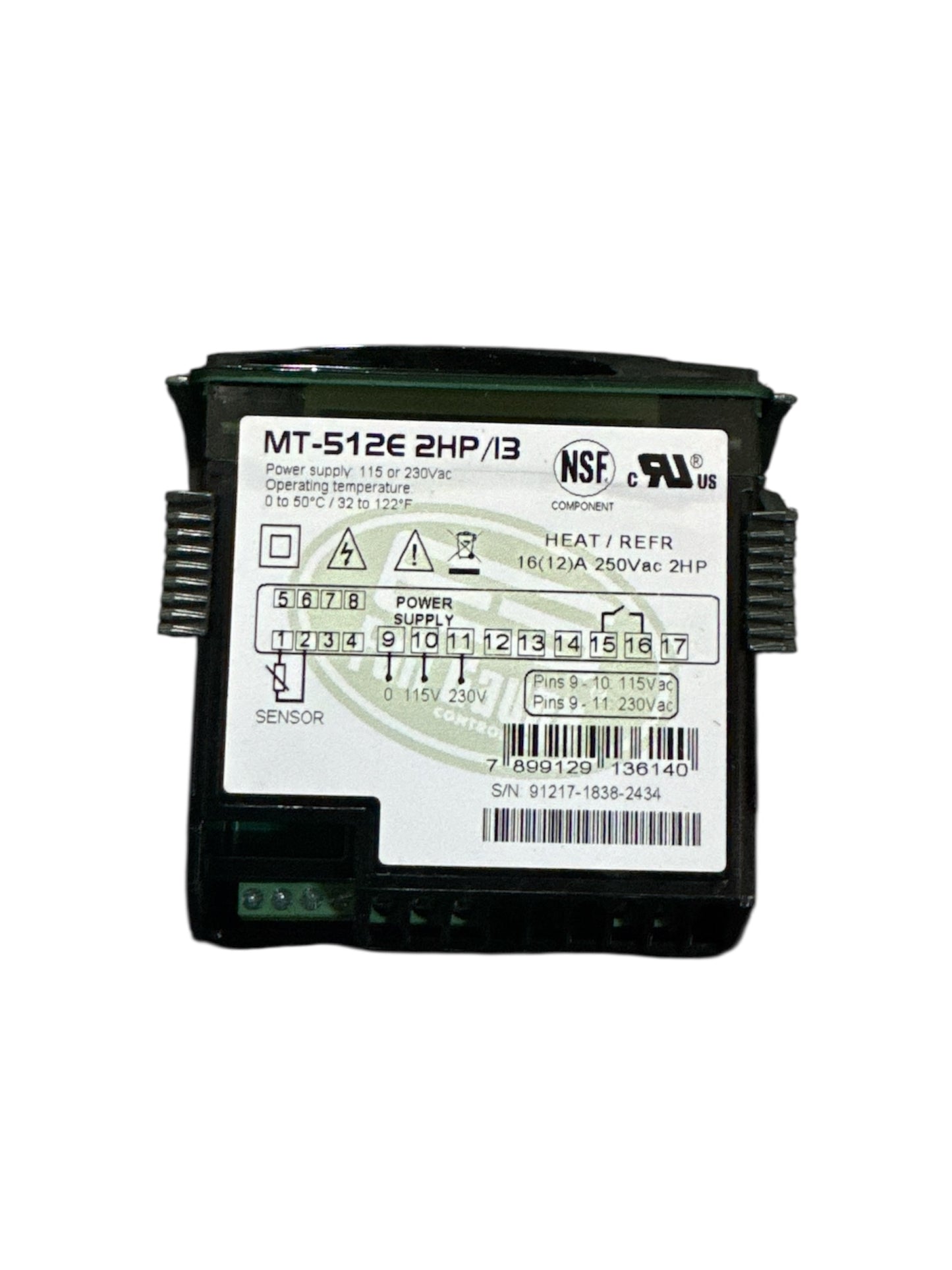 CONTROL ELECTRÓNICO MT-512E 2HP FULL GAUGE