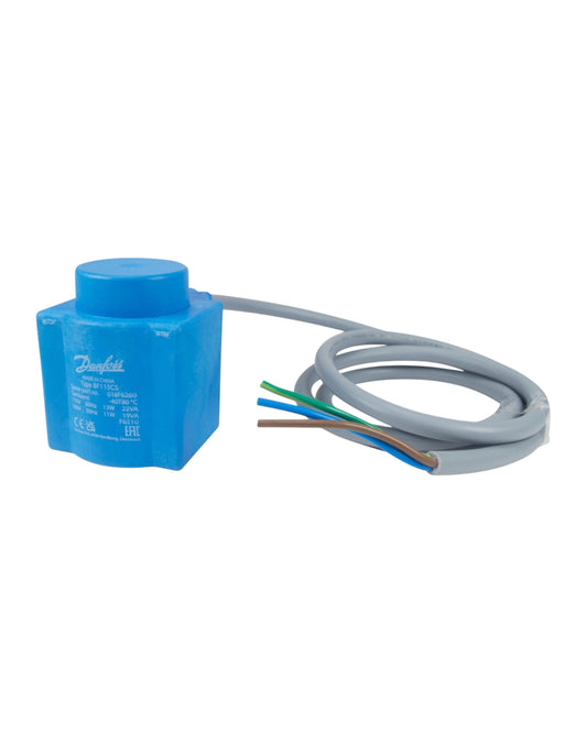 Bobina Solenoide DANFOSS 115V 018F6260 - Válvula EVR Refrigeración