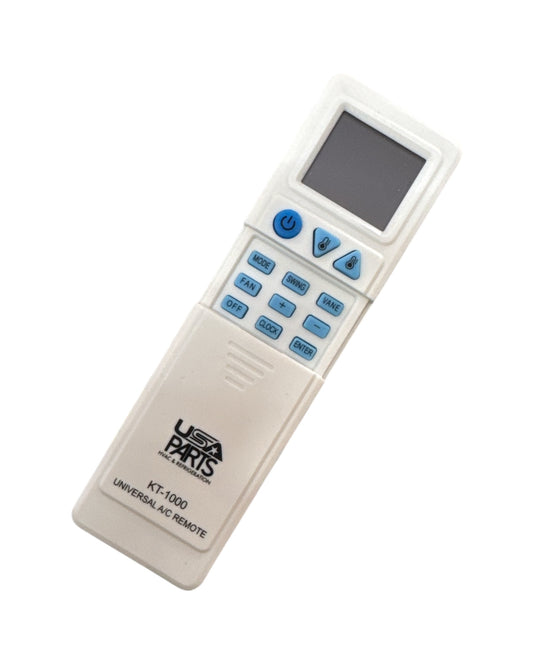 Control Universal 1000 Códigos USA PARTS - Aire Acondicionado