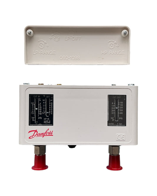 Presostato KP15 Danfoss 060-124166 - Control Presión HVAC Refrigeración