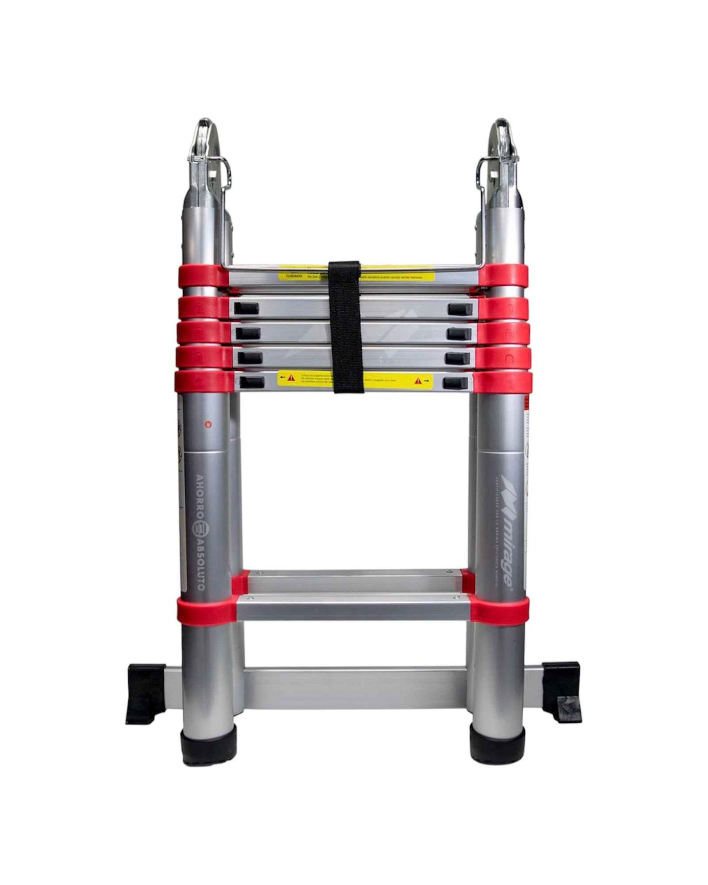 Escalera Telescópica Mirage MEC380A | Extensible, Ligera y Segura