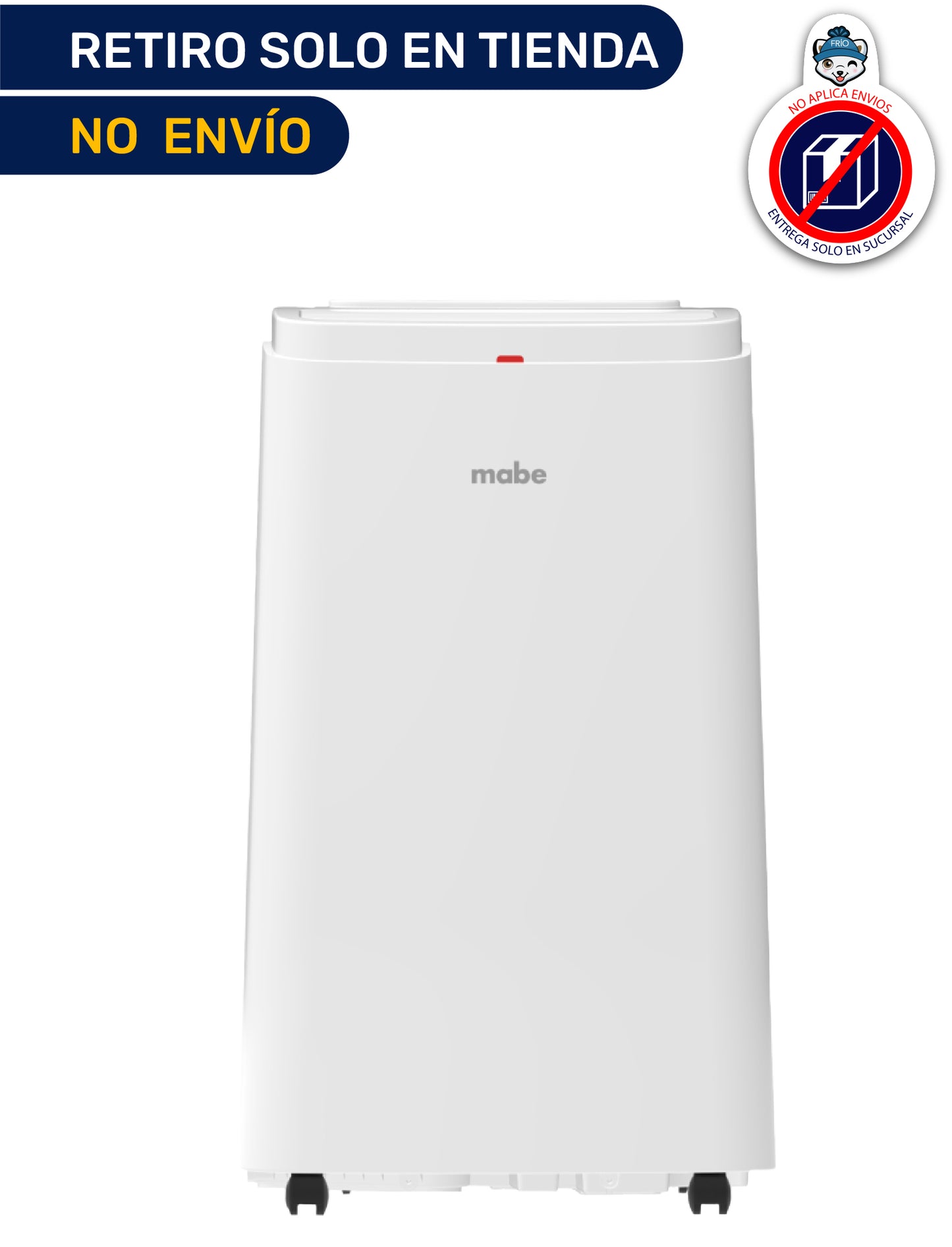 Aire Acondicionado Portátil Mabe 12,000 BTU Solo Frío
