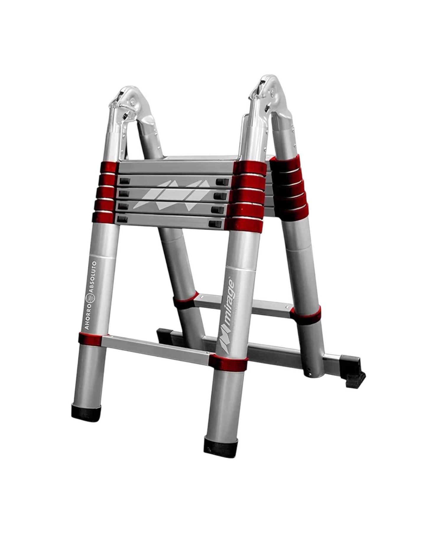 Escalera Telescópica Mirage MEC380A | Extensible, Ligera y Segura