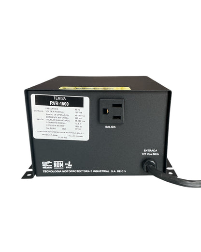 Regulador de Voltaje Temisa RVR 1500 | Protección Estable
