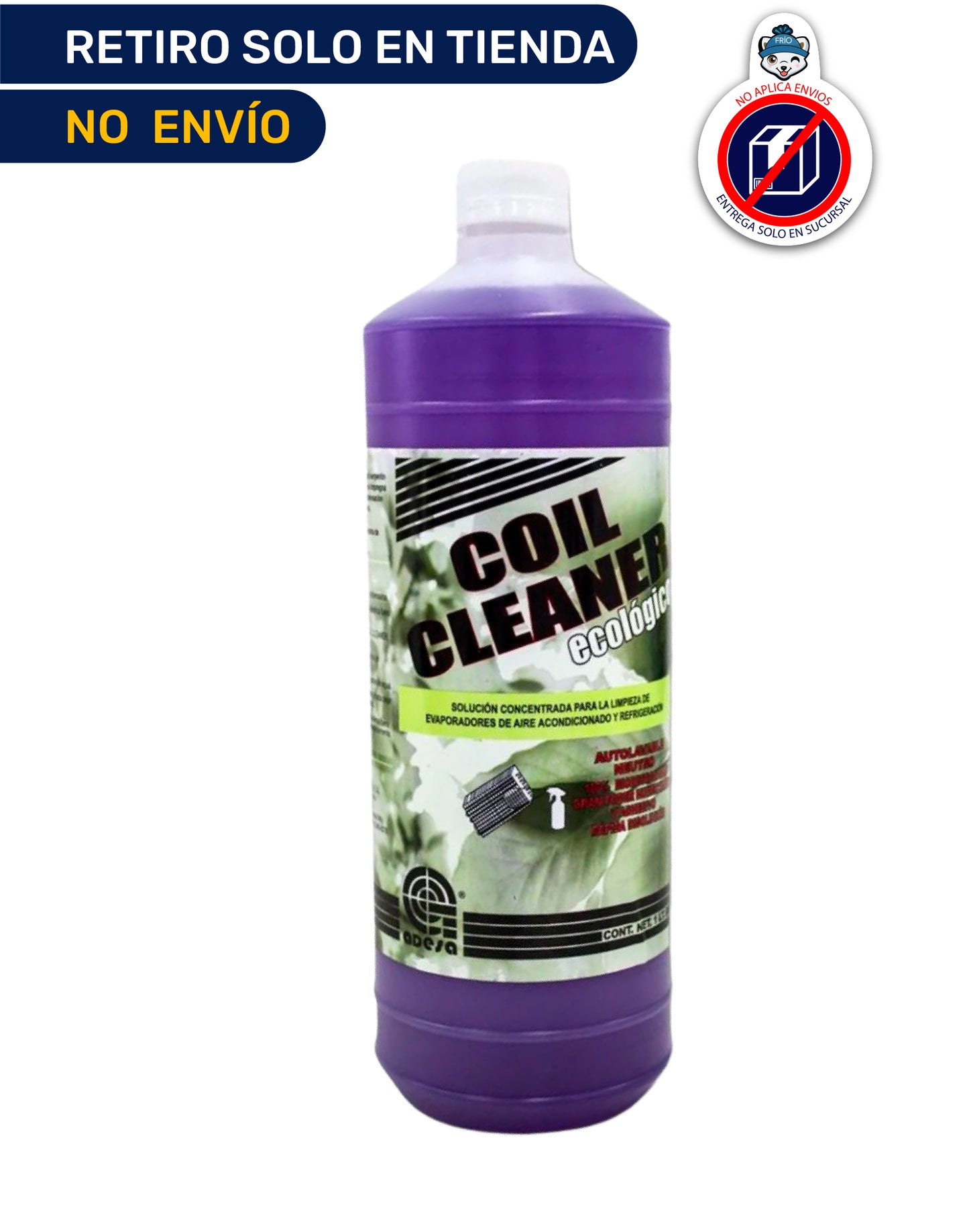 Coil Cleaner Limpiador Ecológico 1L ADESA - Serpentín