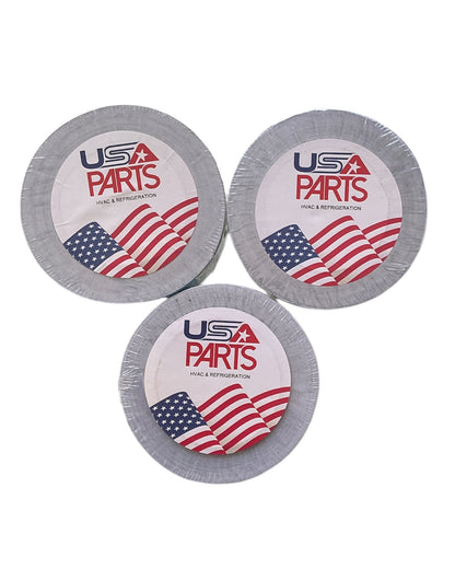 3 Pack Cinta Aluminio lisa 2" USA PARTS 27m - Ductos HVAC