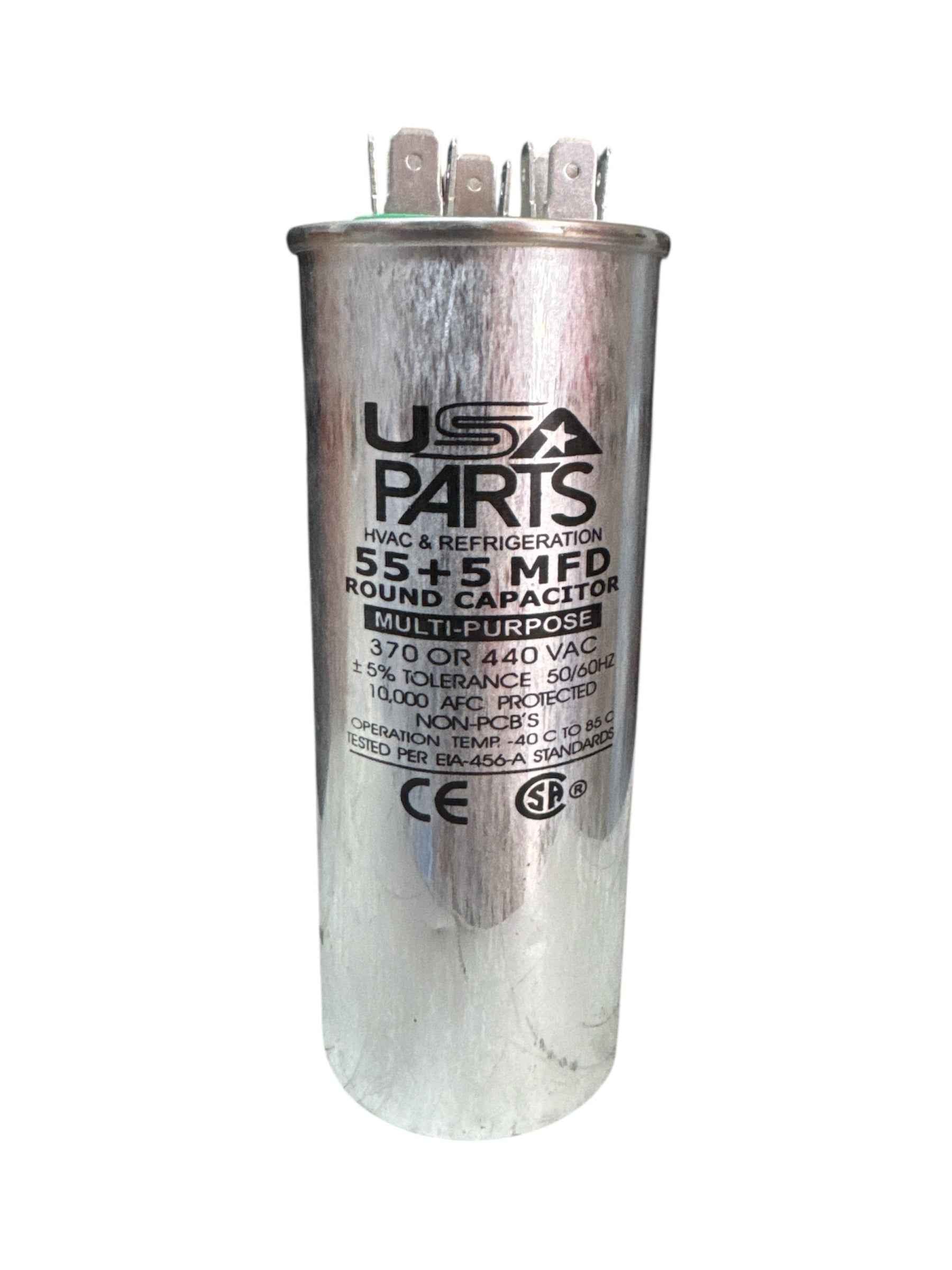 CAPACITOR USA PARTS 55+5 MFD